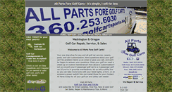 Desktop Screenshot of golfcartsparts.biz
